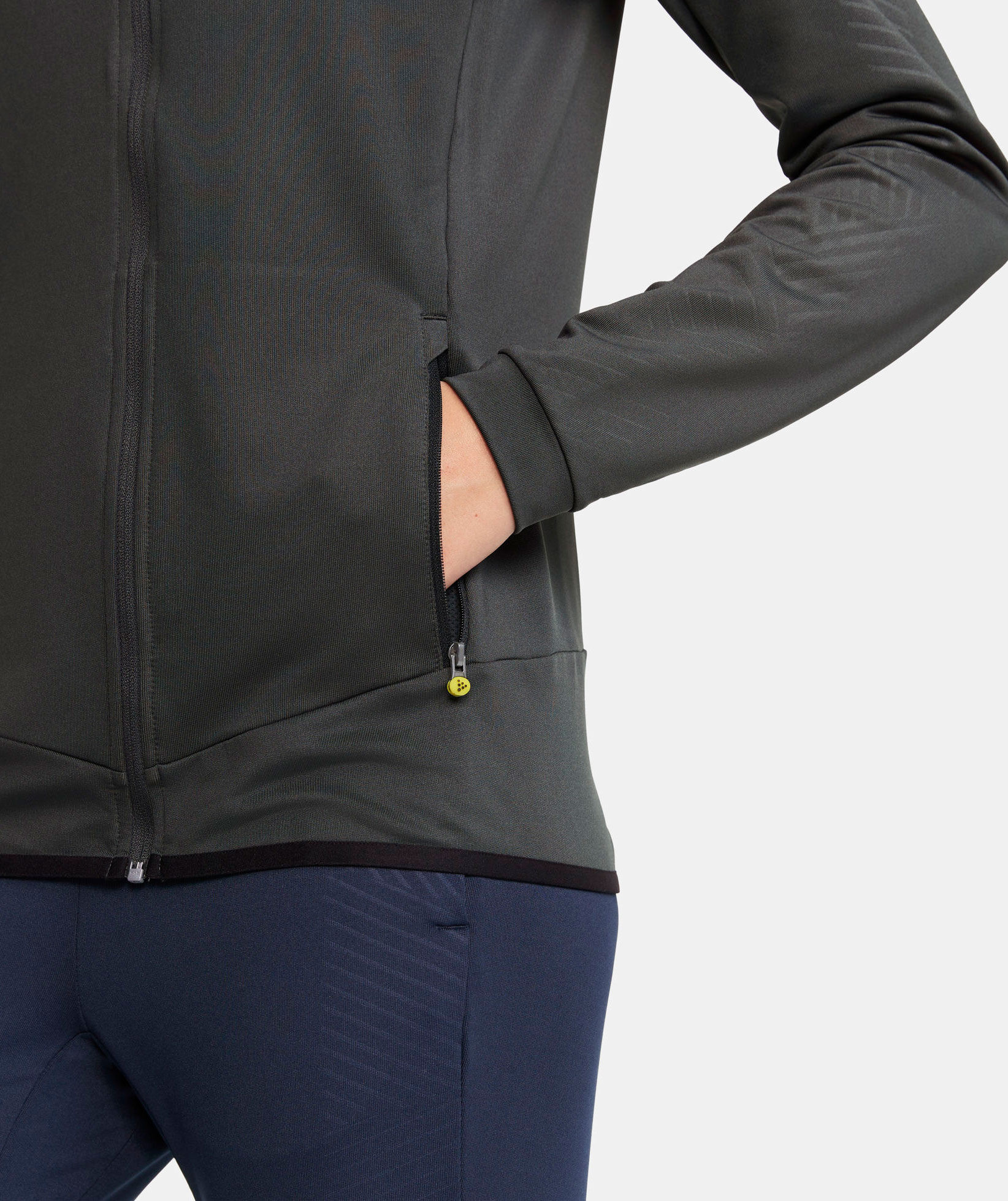 Craft Extend women's hoodie with zipper, Asphalt, large image number 4