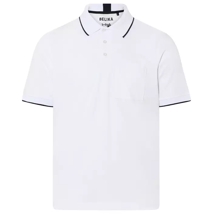 Belika Valencia polo shirt, Bright White, large image number 0