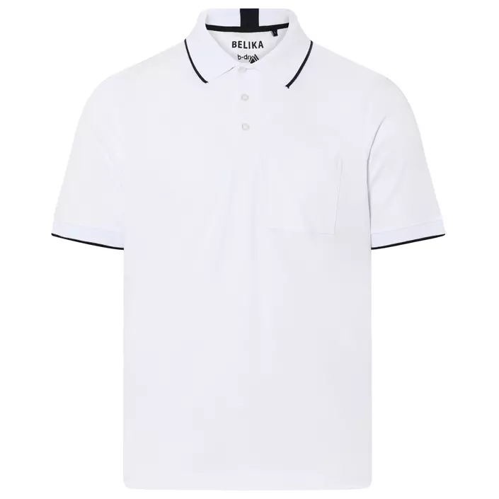 Belika Valencia polo shirt, Bright White, large image number 0