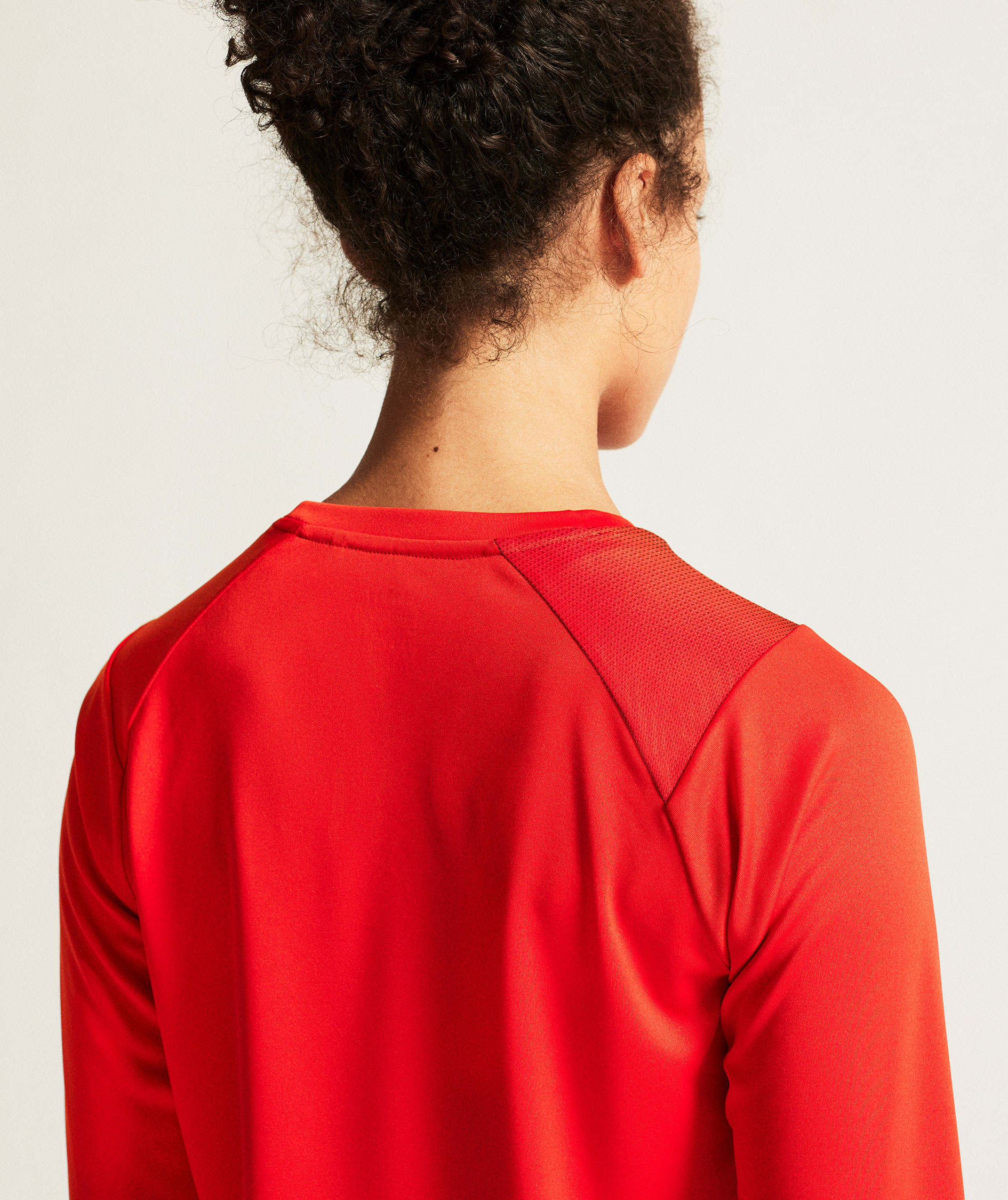 Craft Rush 2.0 l&aring;ng&auml;rmad T-shirt dam, Bright red, large image number 6