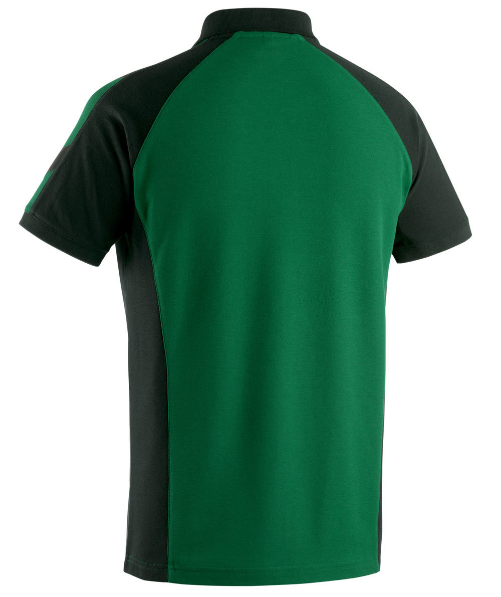 Mascot Unique polo shirt, Green/Black, Green/Black, large image number 2