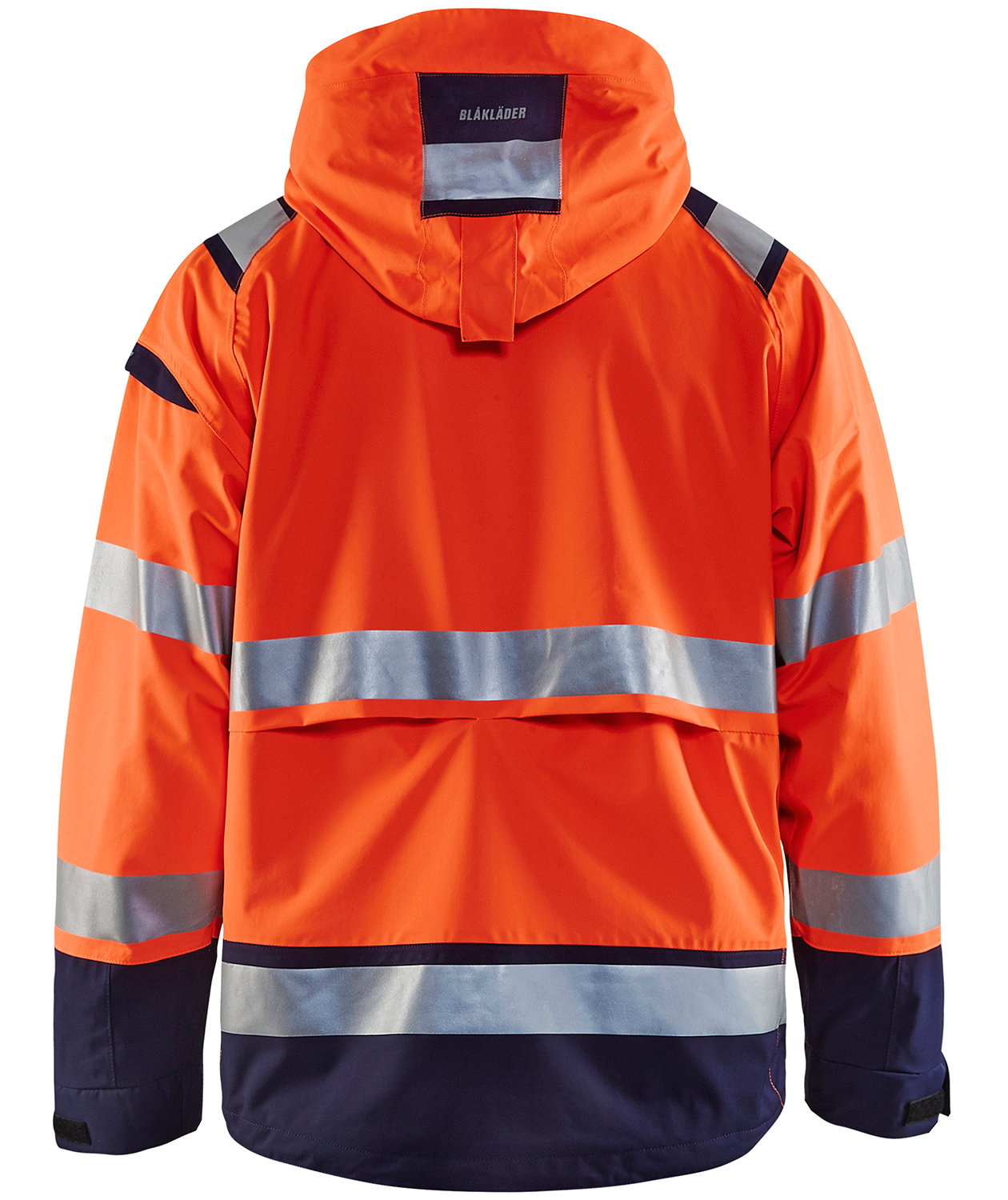 Bl&aring;kl&auml;der shell jacket, Hi-vis Orange/Marine, large image number 2