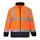 Portwest  fleece jacket, Hi-vis Orange/Marine, Hi-vis Orange/Marine, swatch