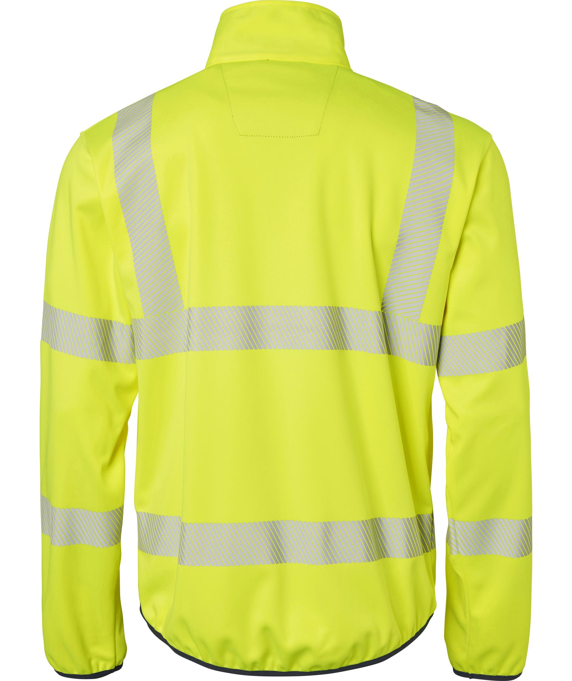 Top Swede softshell jacket 7721, Hi-Vis Yellow/Navy, large image number 1