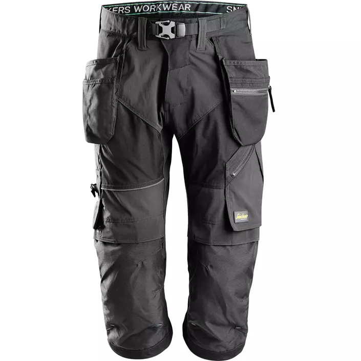 Snickers craftsman knee pants FlexiWork 6905, Black, large image number 0
