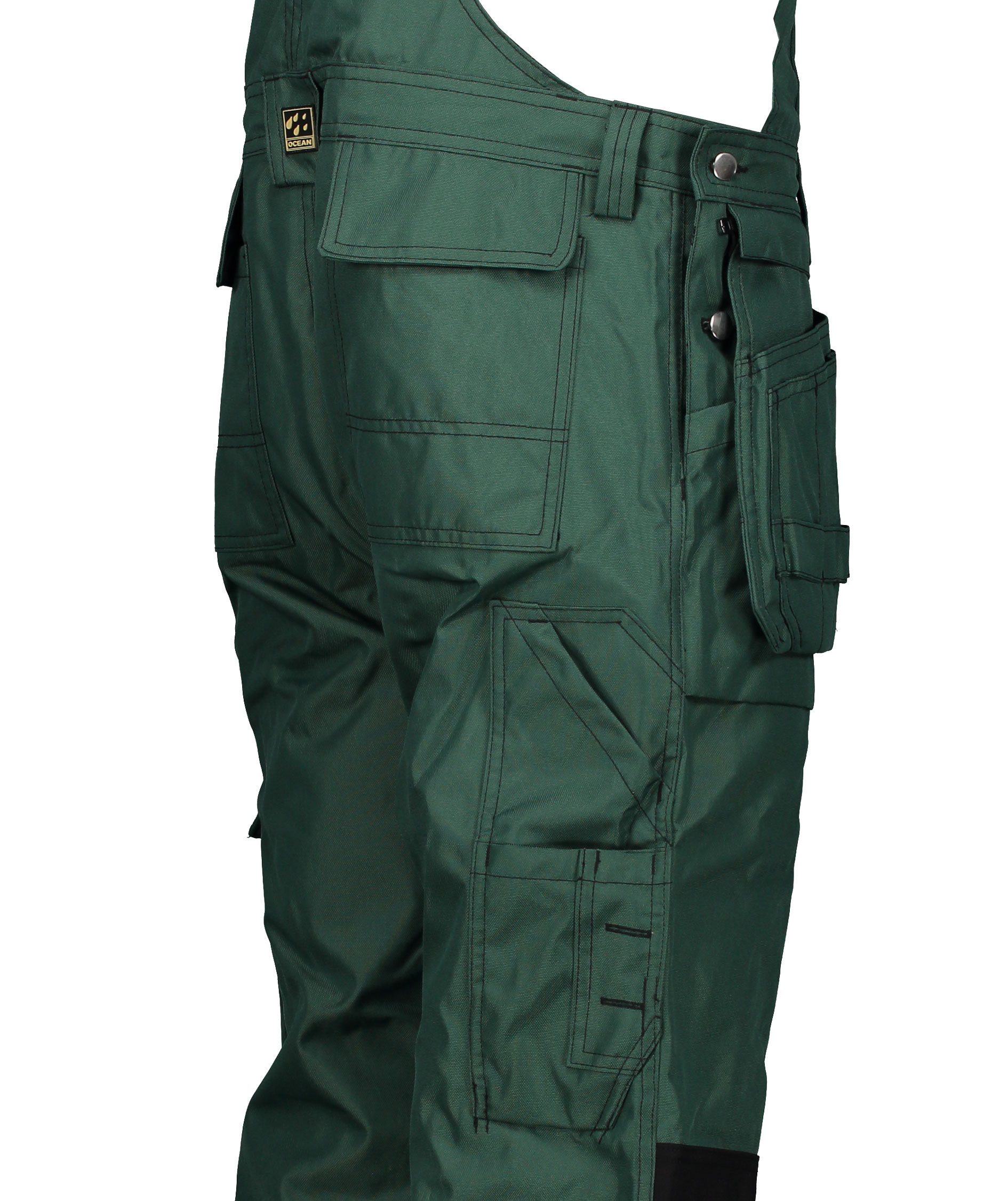 Ocean Medusa overalls, Olive, large image number 3