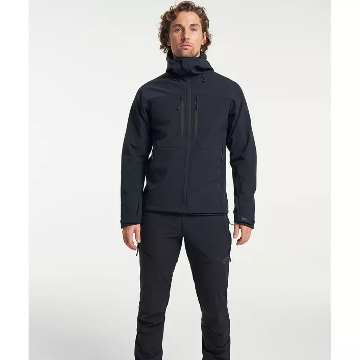 Tenson TXlite softshelljakke, Black, large image number 1