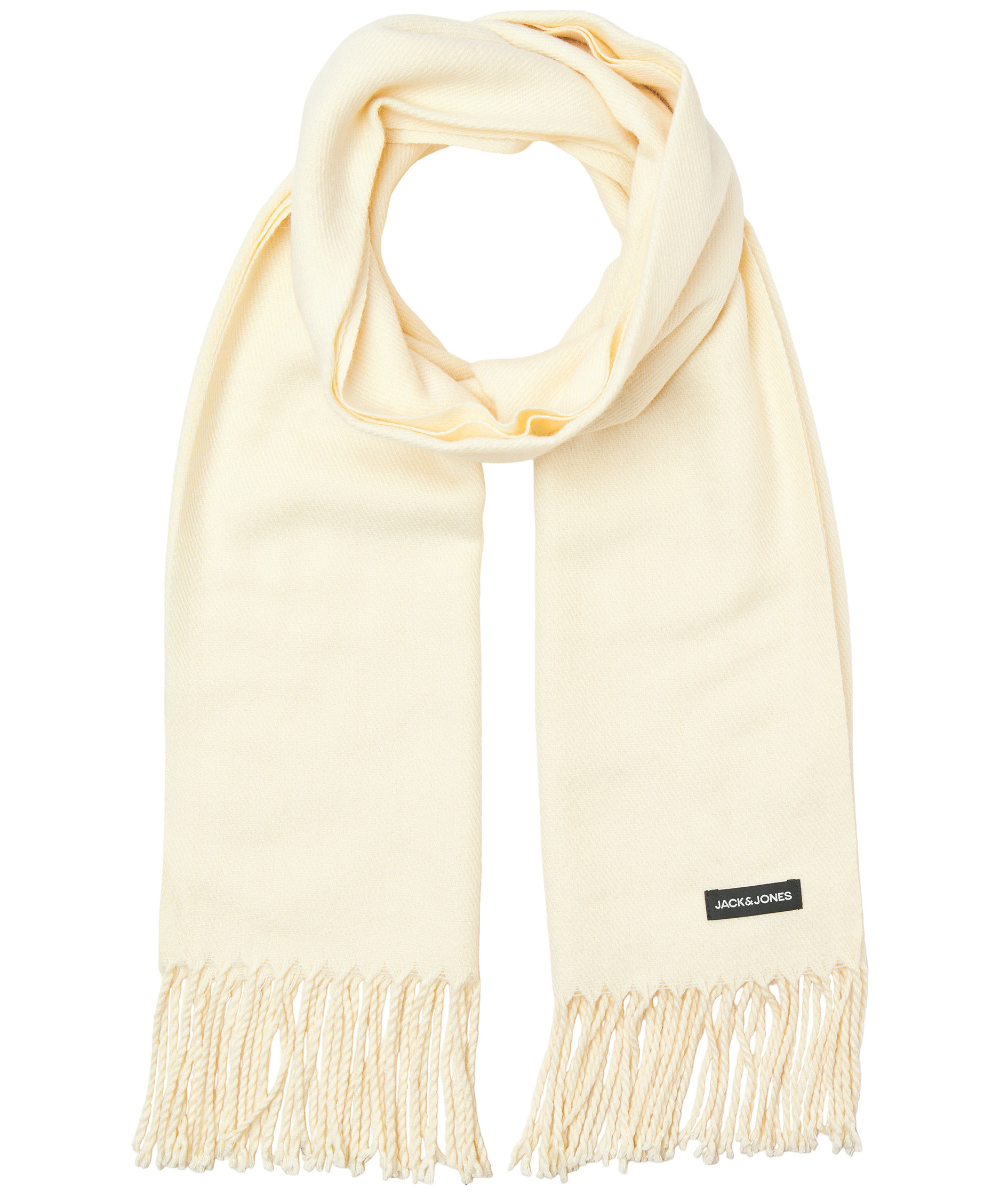 Jack & Jones JACSOLID scarf, Antique White, Antique White, swatch