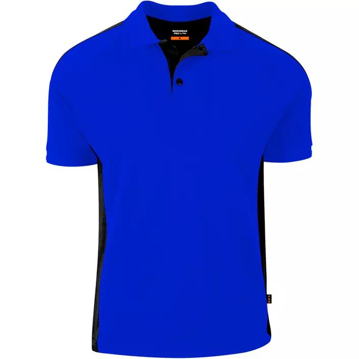 YOU New Haven  polo shirt, Cornflower Blue/Black, large image number 0