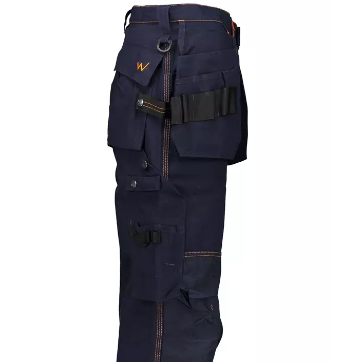 Worksafe craftsman trousers, Navy, large image number 3