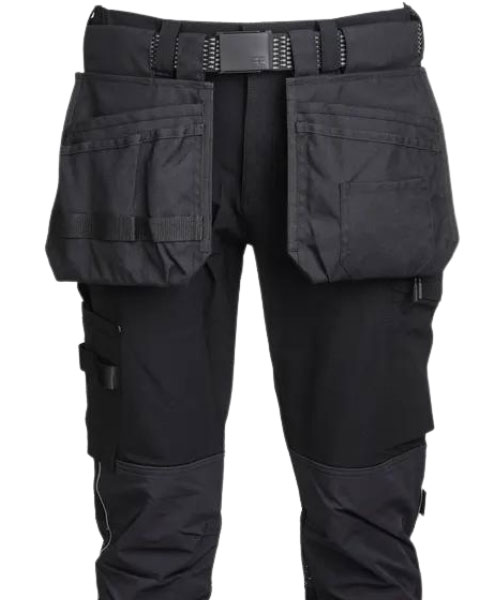 Kramp holster pocket, Black, Black, large image number 2