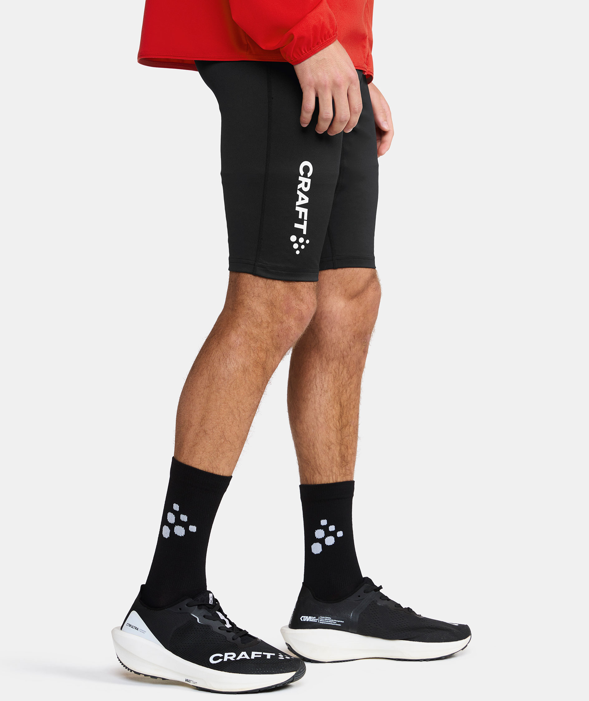 Craft Rush short tights, Black, large image number 5