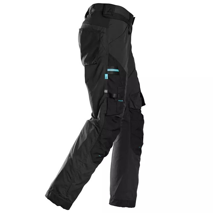 Snickers LiteWork 37,5® work trousers 6310, Black, large image number 2