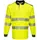 Portwest longsleeved polo shirt, Hi-vis Yellow/Black, Hi-vis Yellow/Black, swatch