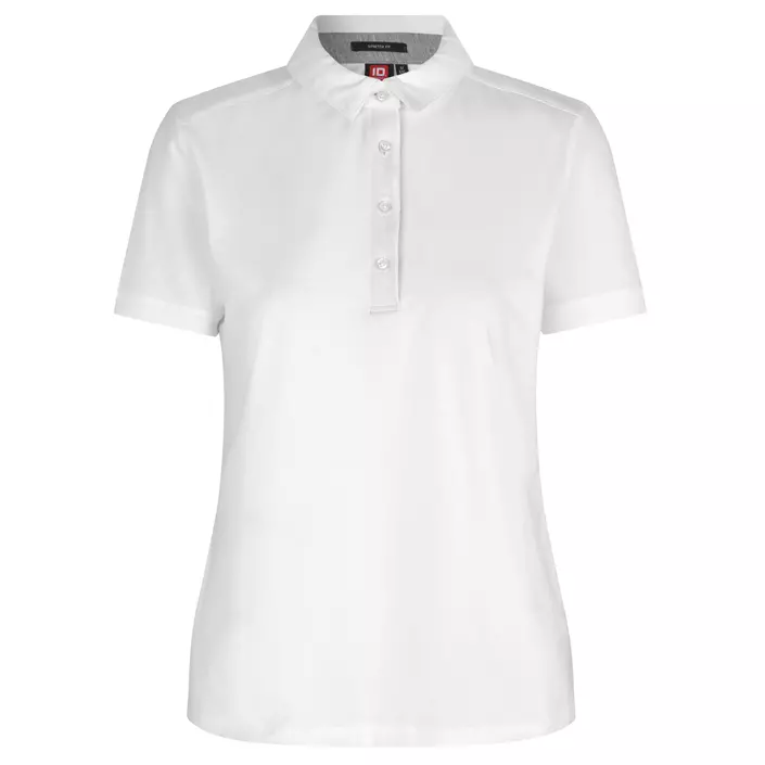 ID Damen Poloshirt, Weiß, large image number 0