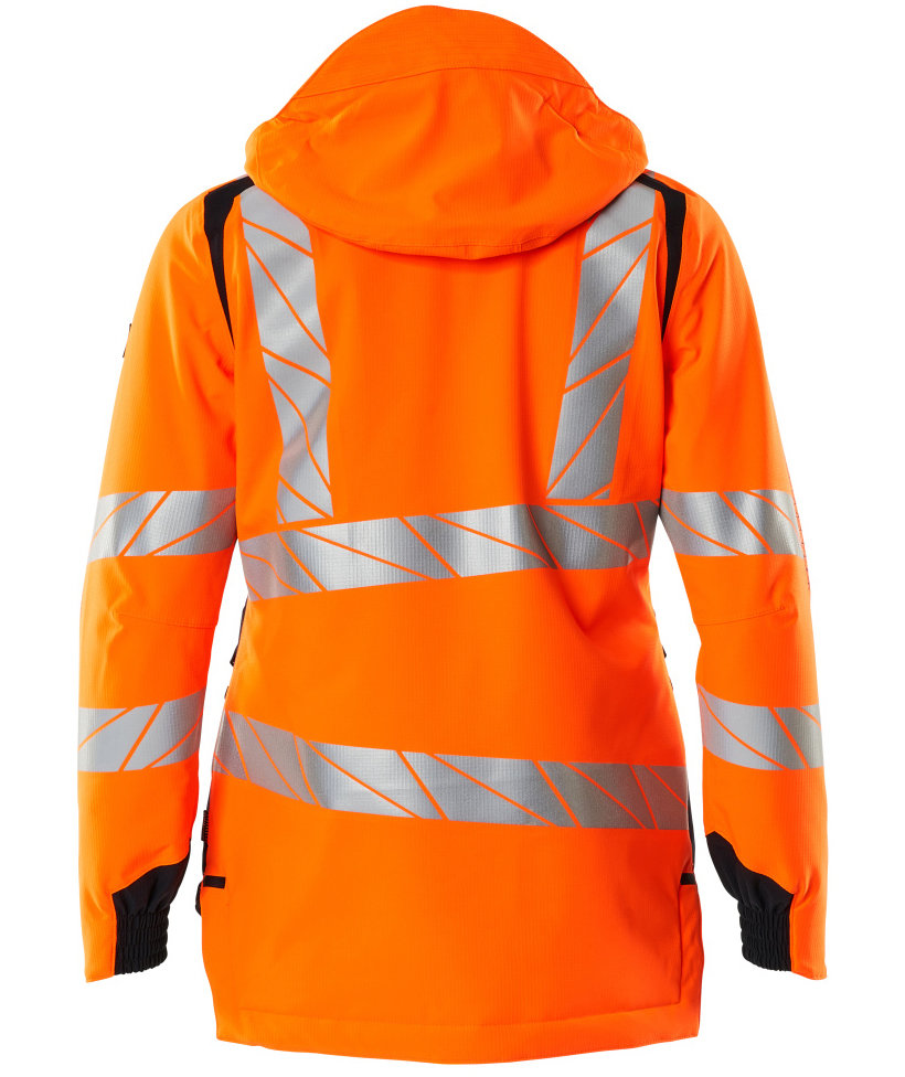Mascot Accelerate Safe vinterjacka dam, Varsel Orange/M&ouml;rk Marinbl&aring;