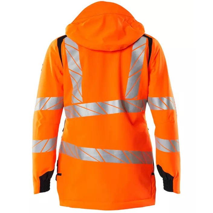 Mascot Accelerate Safe women's winter jacket, Hi-Vis Orange/Dark Marine, large image number 1
