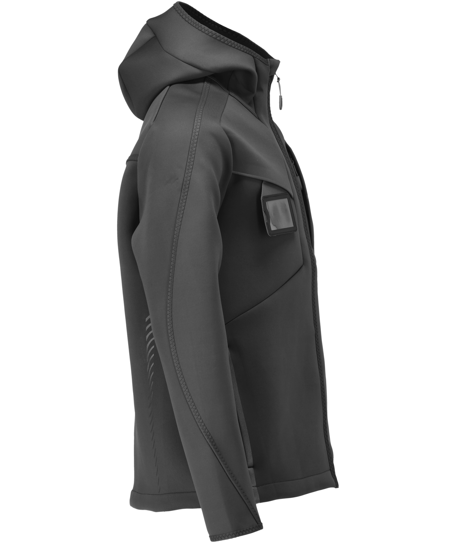 Mascot Customized softshell jacket, Black, large image number 2