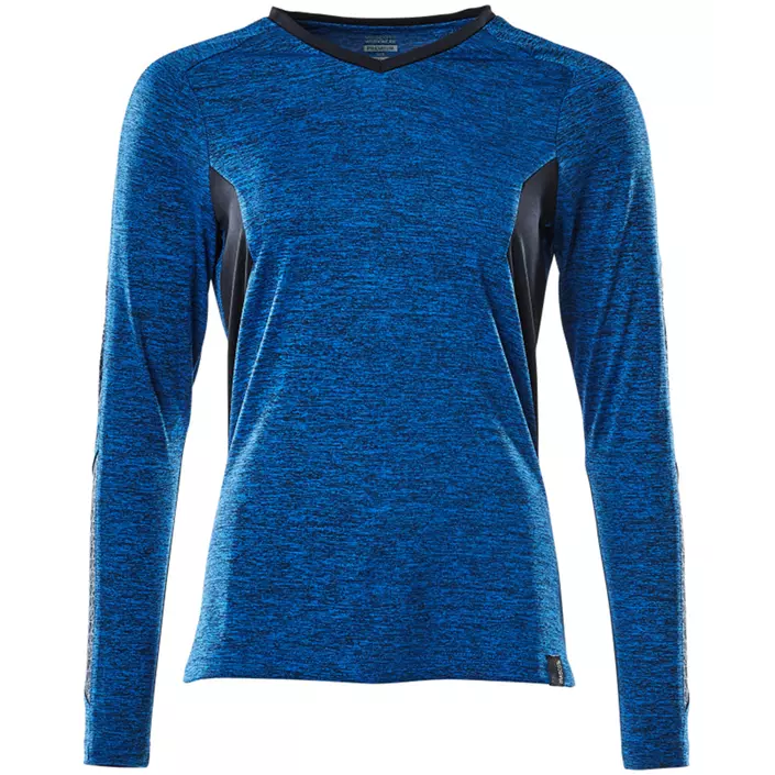 Mascot Accelerate Coolmax long-sleeved women's T-shirt, Azure Blue/Dark Navy, large image number 0