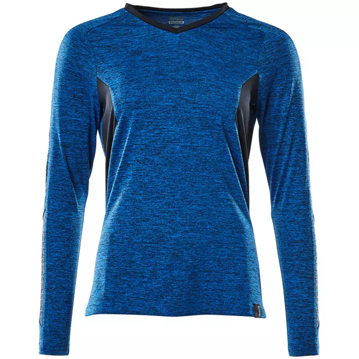 Mascot Accelerate Coolmax long-sleeved women's T-shirt, Azure Blue/Dark Navy, large image number 0