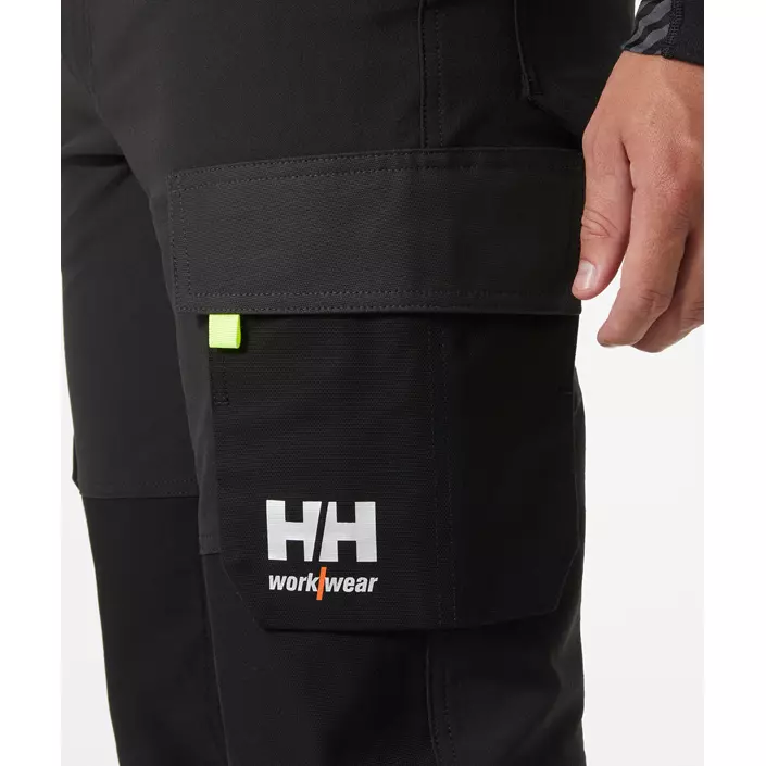 Helly Hansen Oxford 4X service trousers full stretch, Black/Ebony, large image number 4