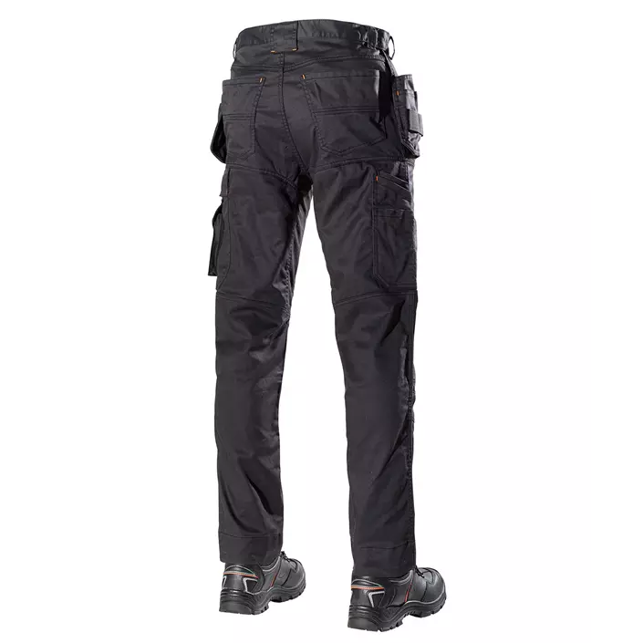 L.Brador 1090PB craftsman trousers, Black, large image number 1
