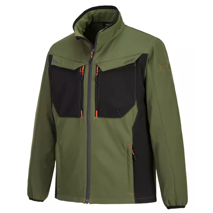 Portwest WX3 softshell jacket, Olive, large image number 0