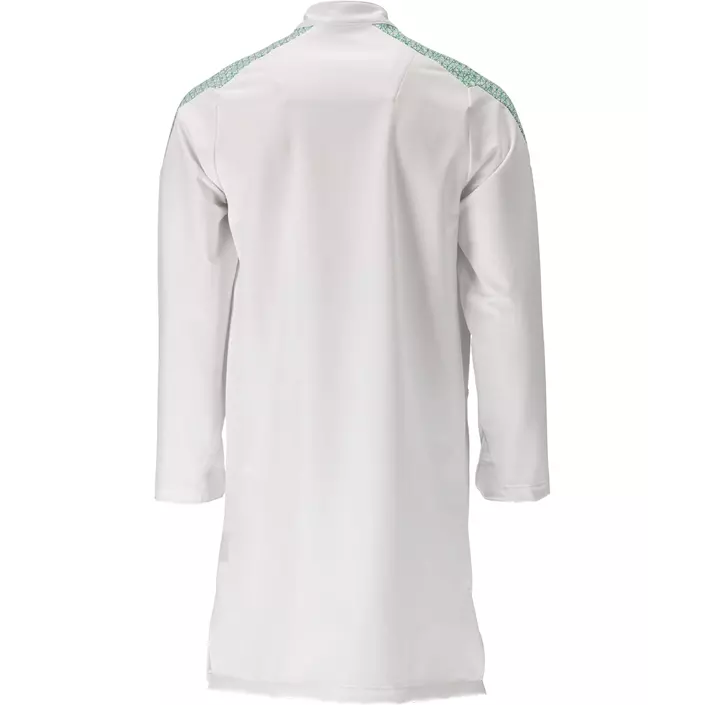Mascot Food & Care HACCP-approved lab coat, White/Grassgreen, large image number 1
