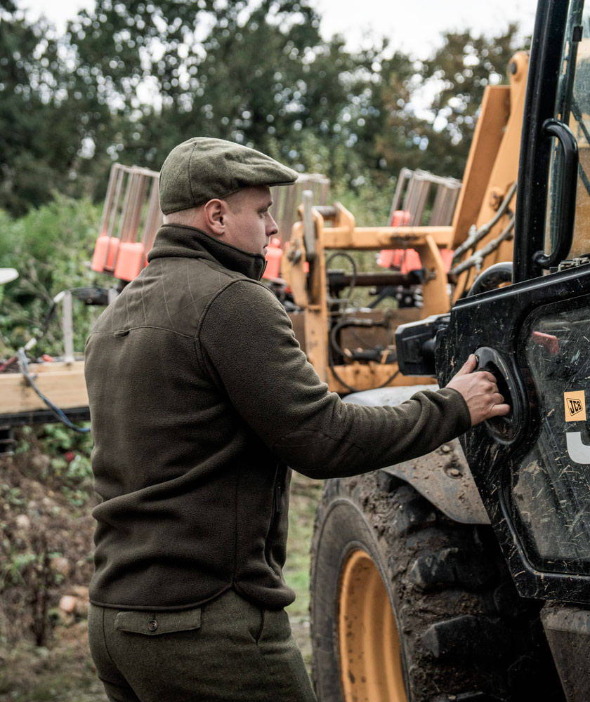 Seeland Fog fleecejacka, Light pine, large image number 4