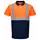Portwest  polo T-skjorte, Hi-vis Oransje/Marineblå, Hi-vis Oransje/Marineblå, swatch