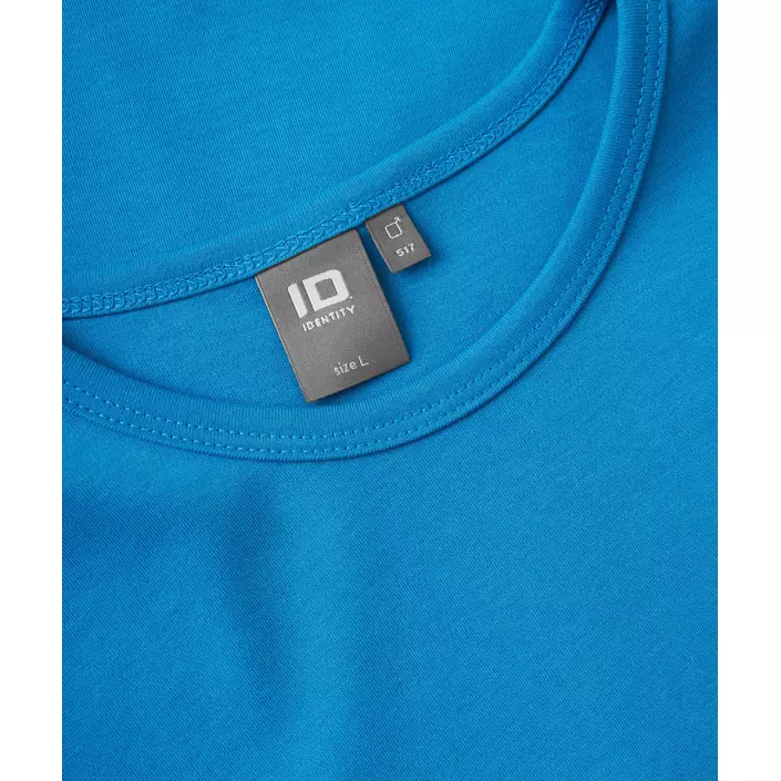 ID Interlock T-shirt, Turquoise, large image number 3
