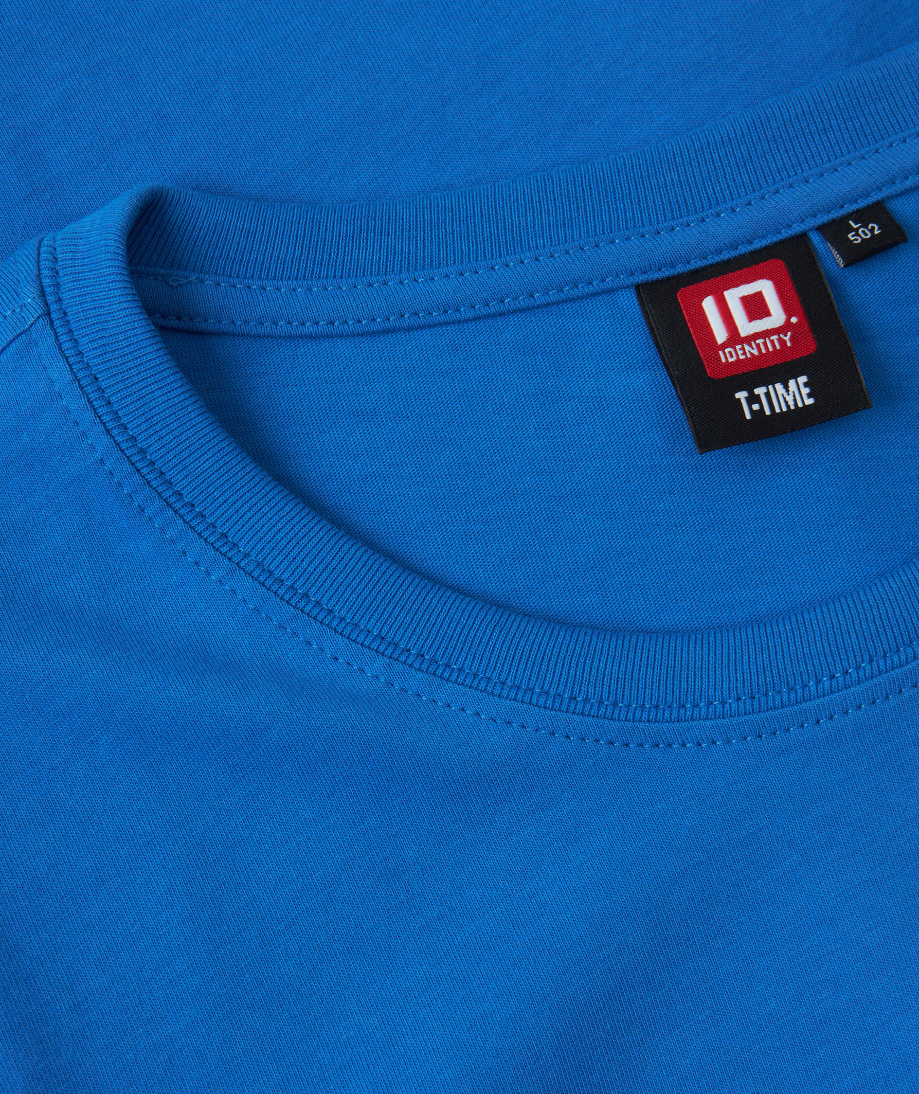 ID T-Time T-shirt Tight, Blue, large image number 3