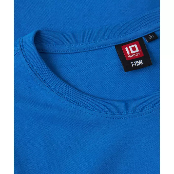 ID Identity T-Time T-shirt Tight, Blå, large image number 3