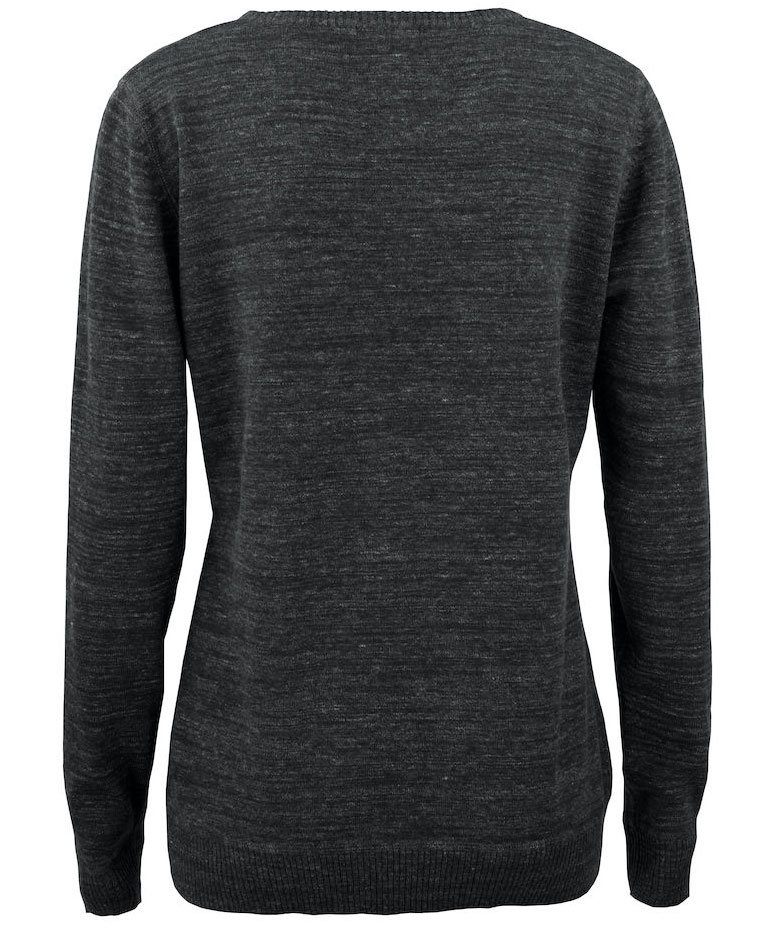 Cutter & Buck Eatonville Damen Strickpullover, Anthrazit Melange