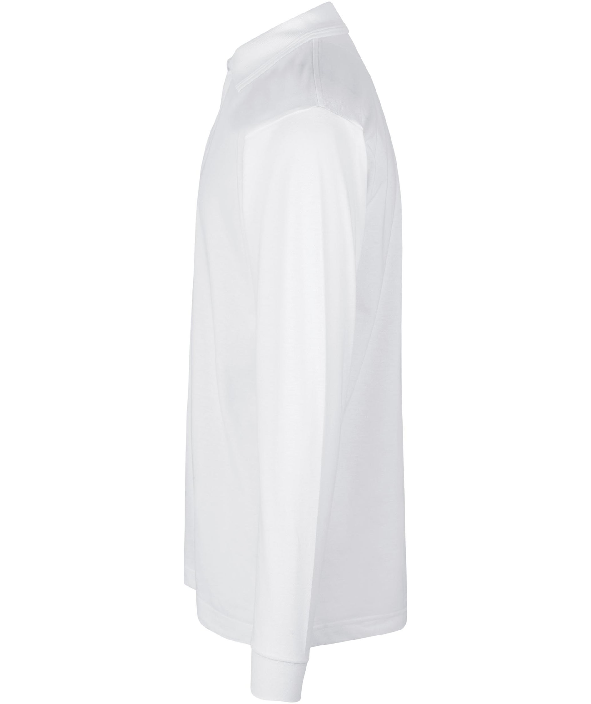 ID PRO Wear lang&aelig;rmet Polo T-shirt, Hvid, large image number 2