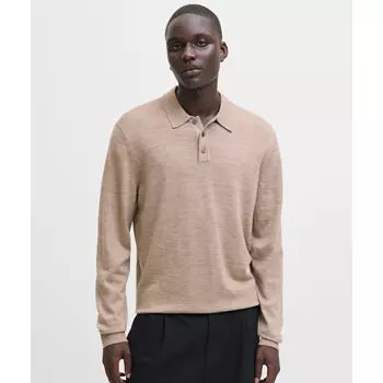 Jack & Jones Premium JPRBLAMERINO stickad tröja med merinoull