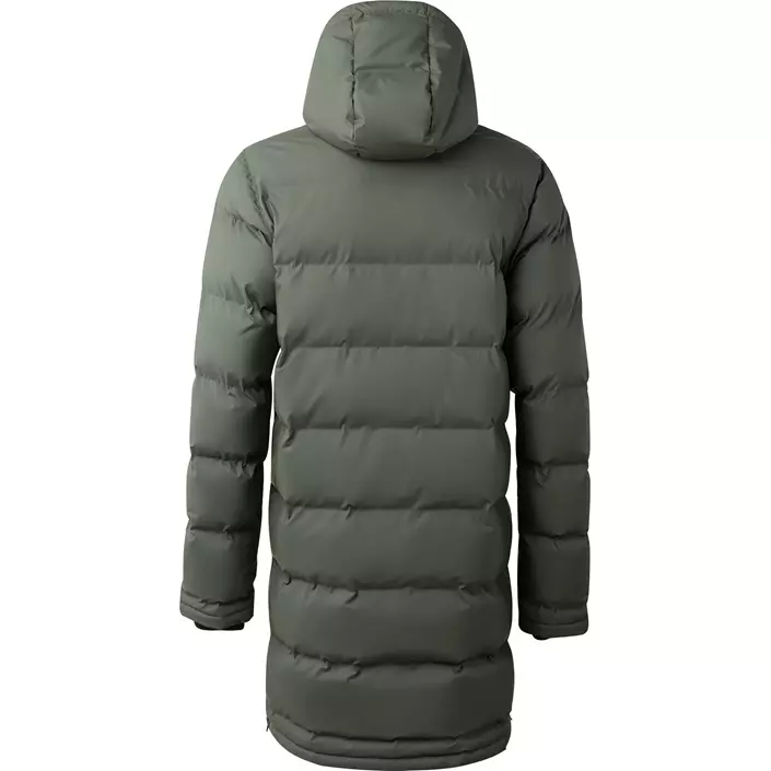 Matterhorn Shanna lang vatteret jakke, Dark Olive, large image number 1
