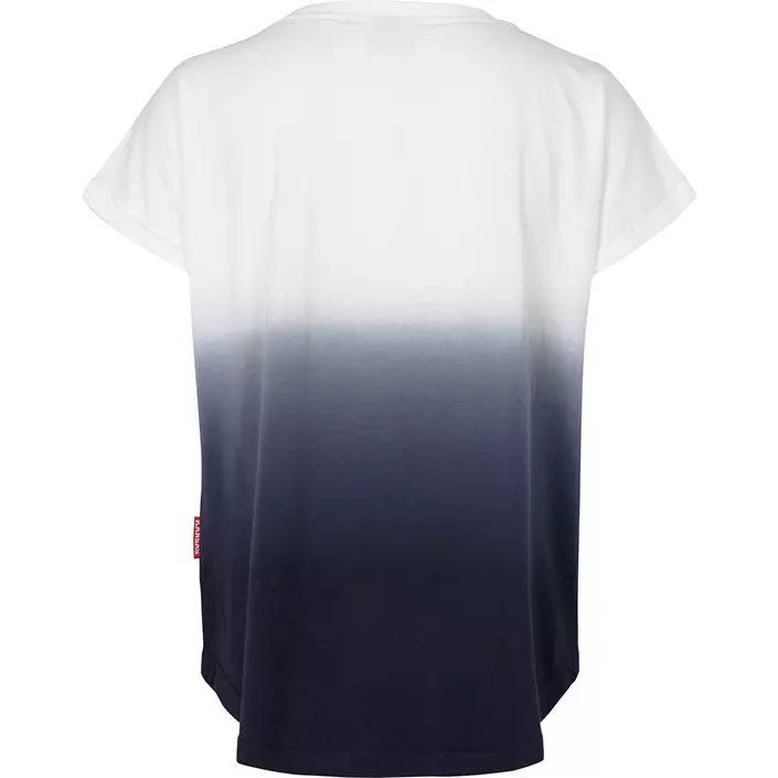 Kansas Crafted women's T-shirt, White/Marine, large image number 1