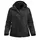 Clique Sparta Damen Softshelljacke, Schwarz, Schwarz, swatch