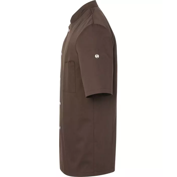 Karlowsky Gustav short-sleeved chef jacket, Light Brown, large image number 2