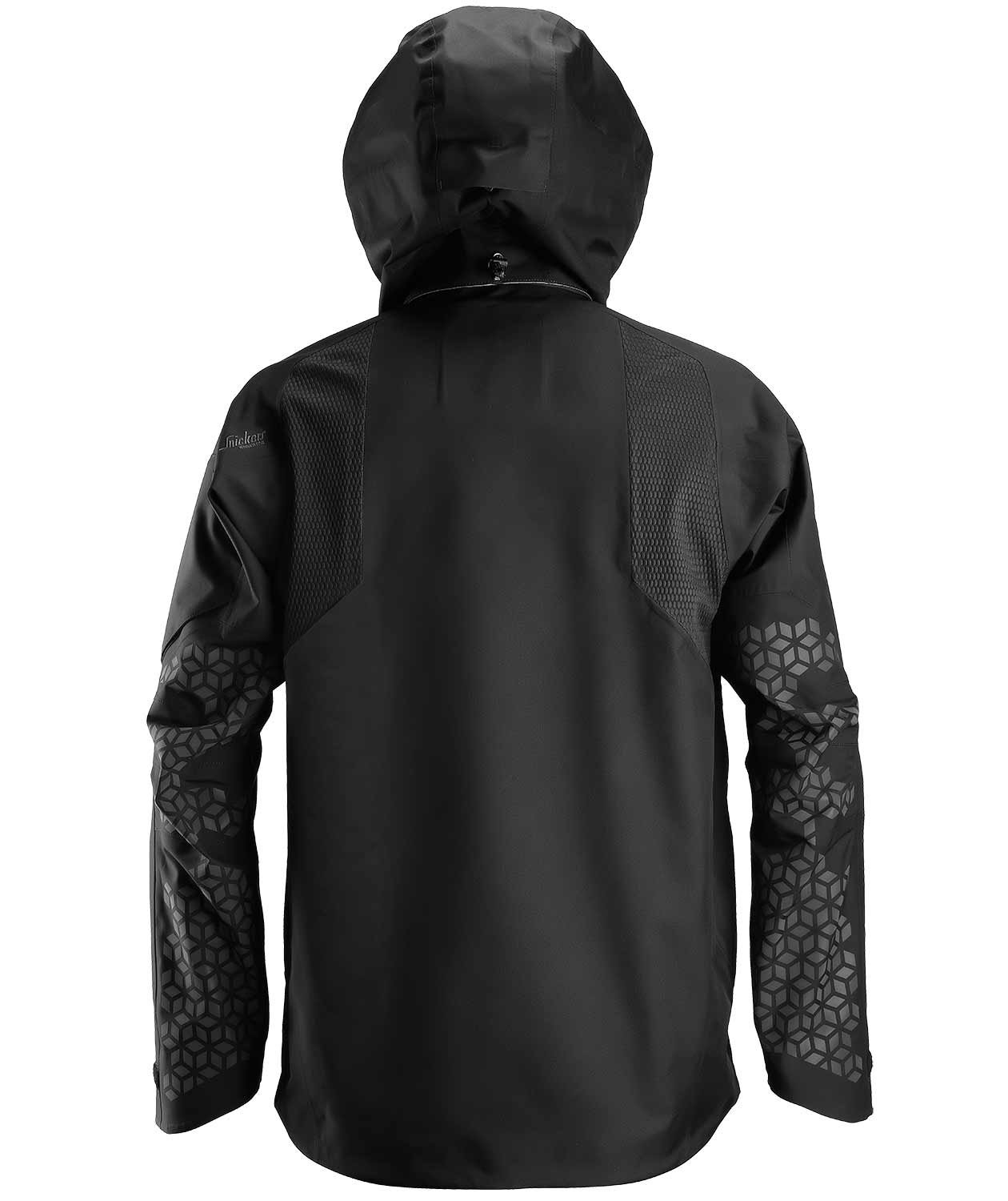 Snickers FlexWork Gore-Tex&reg; shell jacket 1980 full stretch, Black, large image number 2