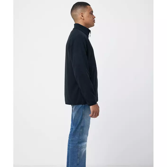 Iqoniq Talung Fleecepullover, Schwarz, large image number 4