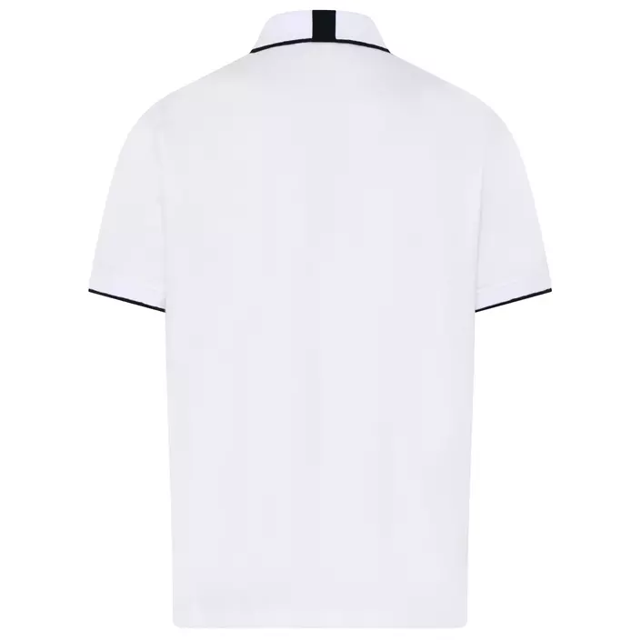 Belika Valencia half-zip polo shirt, Bright White, large image number 1