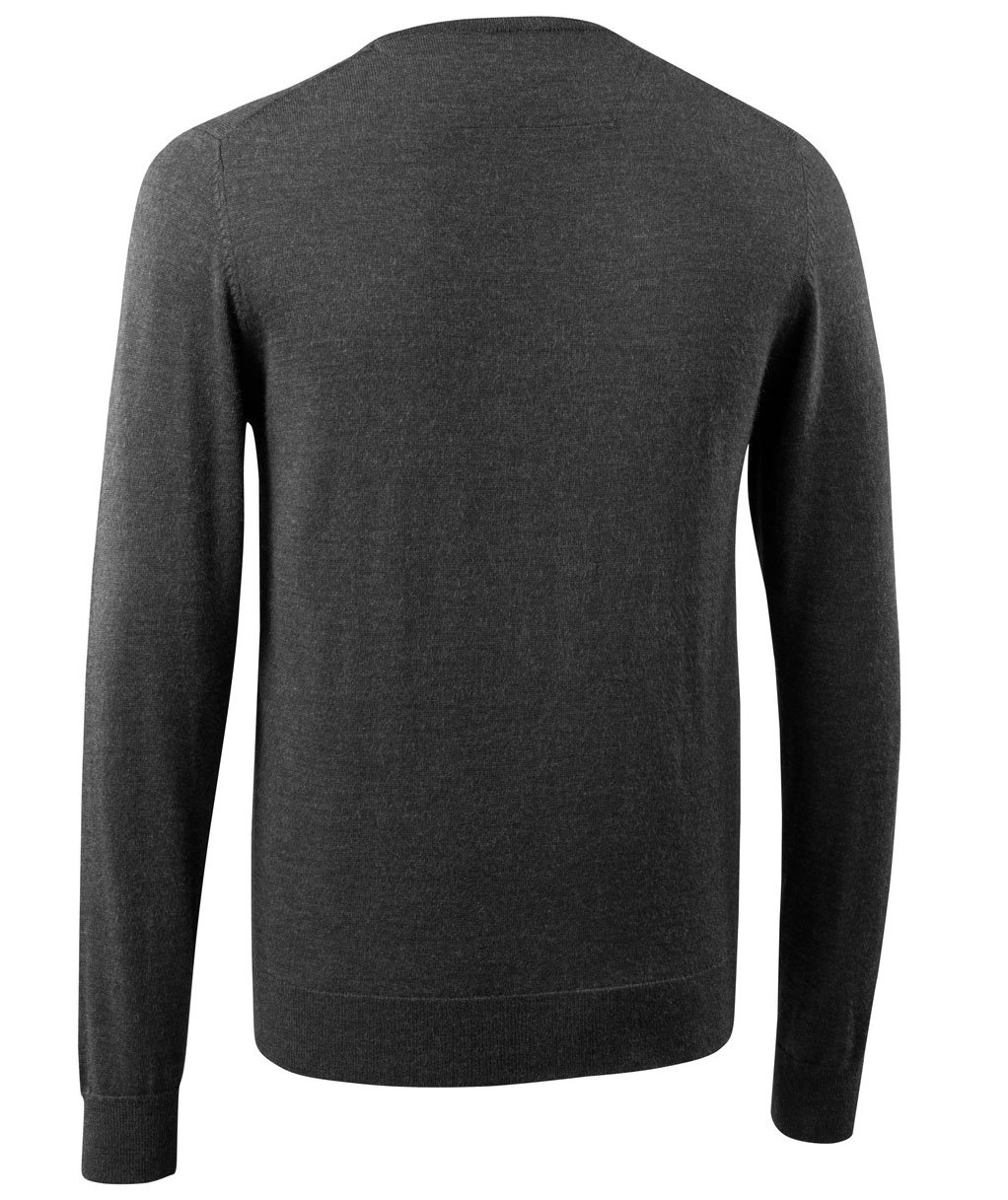 Mascot Frontline knitted sweater with merino wool, Dark Antracit Melange, large image number 2