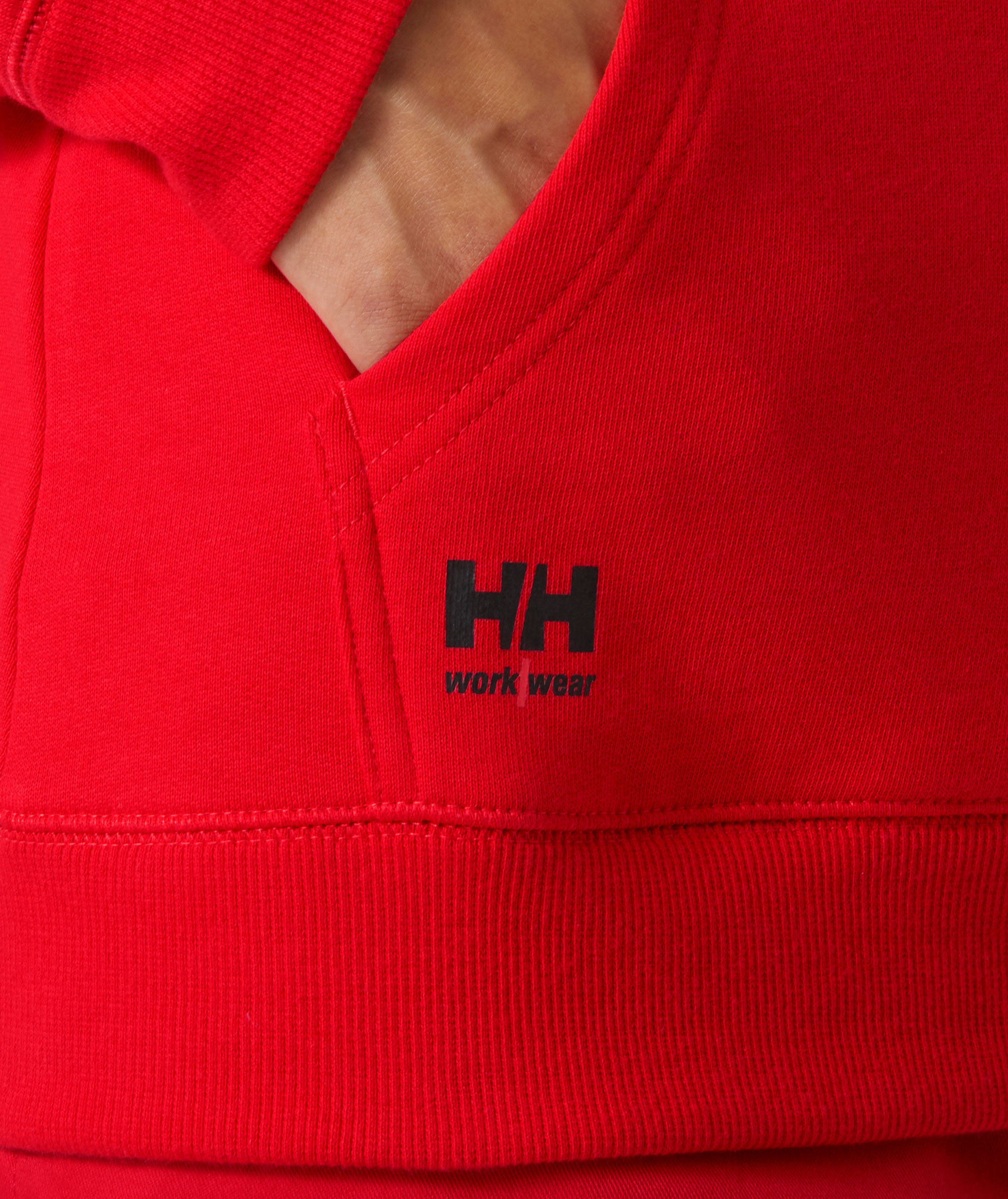 Helly Hansen Classic women's hoodie, Alert red, large image number 5