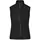 ID Women's Fleece vest, Black, Black, swatch