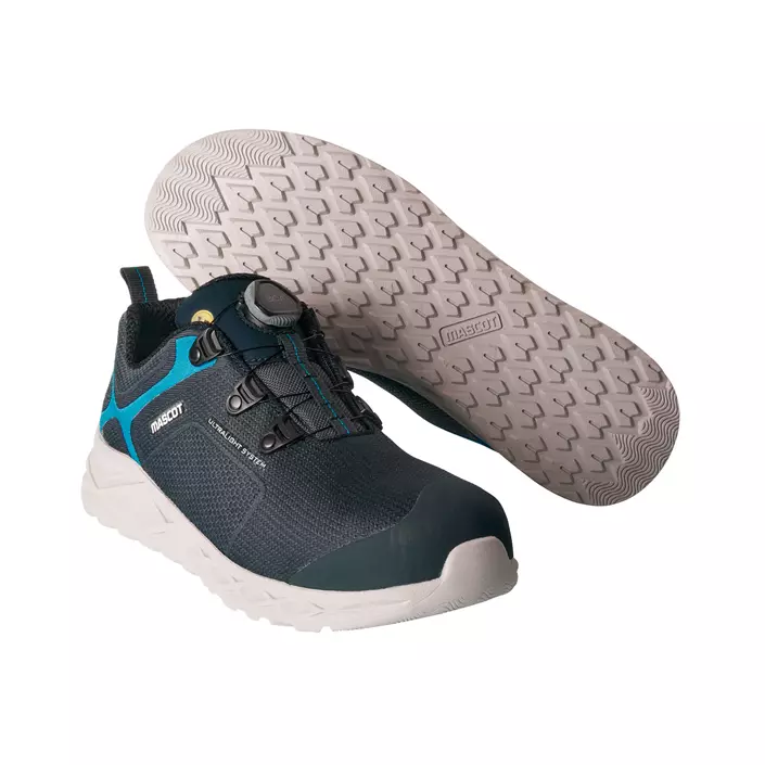 Mascot Carbon Ultralight safety shoes SB P Boa®, Dark Marine/Azure, large image number 0