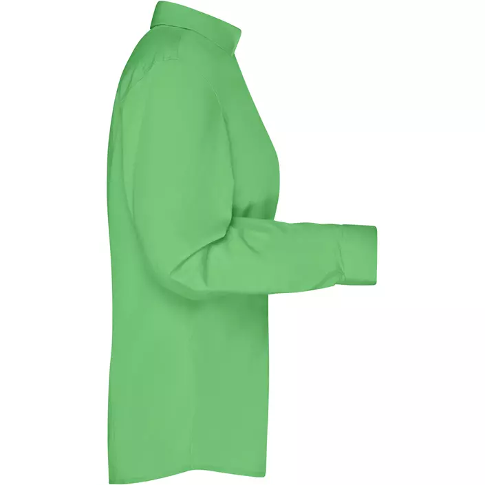 James & Nicholson modern fit women's shirt, Lime Green, large image number 2