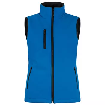 Clique lined women's softshell vest, Royal Blue