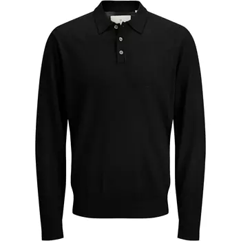 Jack & Jones Premium JPRBLAMERINO polo striktrøje med merinould